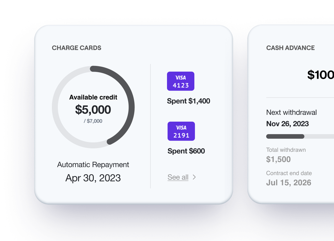 Charge & Credit Cards